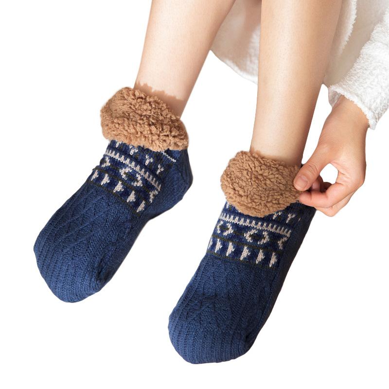 1Pair Non-slip Thick Soft Warm Women Winter Floor Socks Socks Sleep Socks Carpet Socks