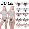 3D Женские Трусы с Принтом Животных на Ушах Талия и Бедра Женское Белье