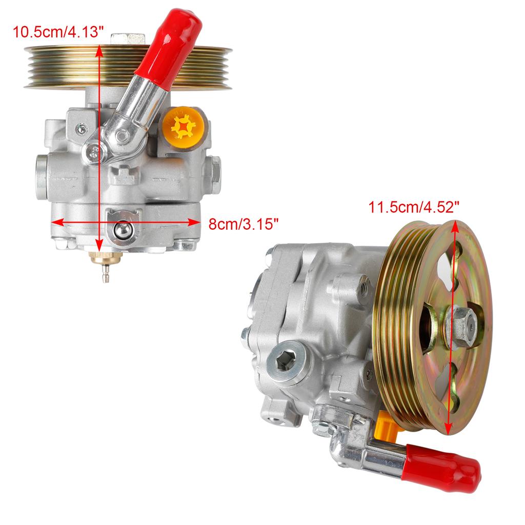Насос гидроусилителя руля 34430FE040 Подходит для Subaru Impreza WRX STI 2002-2007 с шкивом
