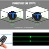12/16 Lines Laser Level 3/4D Level Self-Leveling 360 Green Laser Level Tripod Tool Set Horizontal&Vertical Cross Lines