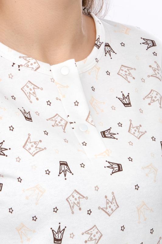 Pajama Set (женщины) – Мягкий хлопковый флис, Длинный рукав и Штаны, Демисезон 8240-024-1 HC