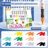 Direct Liquid Graffiti Marker Pen 12/24/36/48Colors Drawing Painting Pen  Student