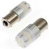 Takenous_Plus S25 LED Single BA15s Bus Marker Lucid Bulb White 24v Inspection 2 Pack (S25 Single)