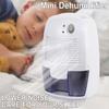 Plug Type Household Mini Dehumidifier Tank Capacity 500ML Suitable for Bedroom Study Office and Other Areas Low Noise Fast Dehumidification Purify Air