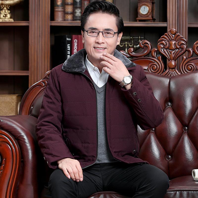 Men's Winter Cotton Padded Clothes Plus Plush Cotton Padded Clothes Leisure Coat Cotton Padded Jacket Men's Simplicity