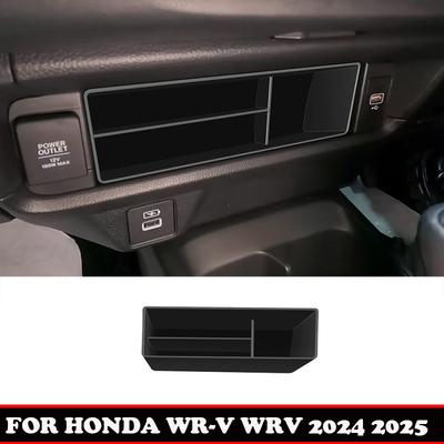 Для HONDA WR-V WRV серии DG5 2024 2025 Крышка ящика для хранения центральной консоли Органайзеры и коробки для сортировки Аксессуары для интерьера