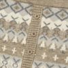 Мини-юбка Kirsh с узором Fair Isle [Песочный]