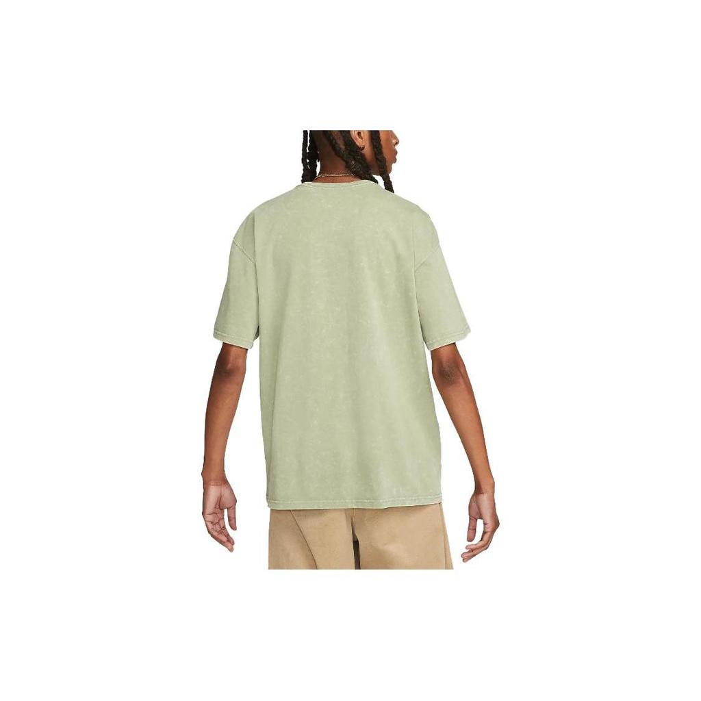 Nike T Shirts Men's Matcha Crew Neck Moderate Straight Fit DZ2899-386