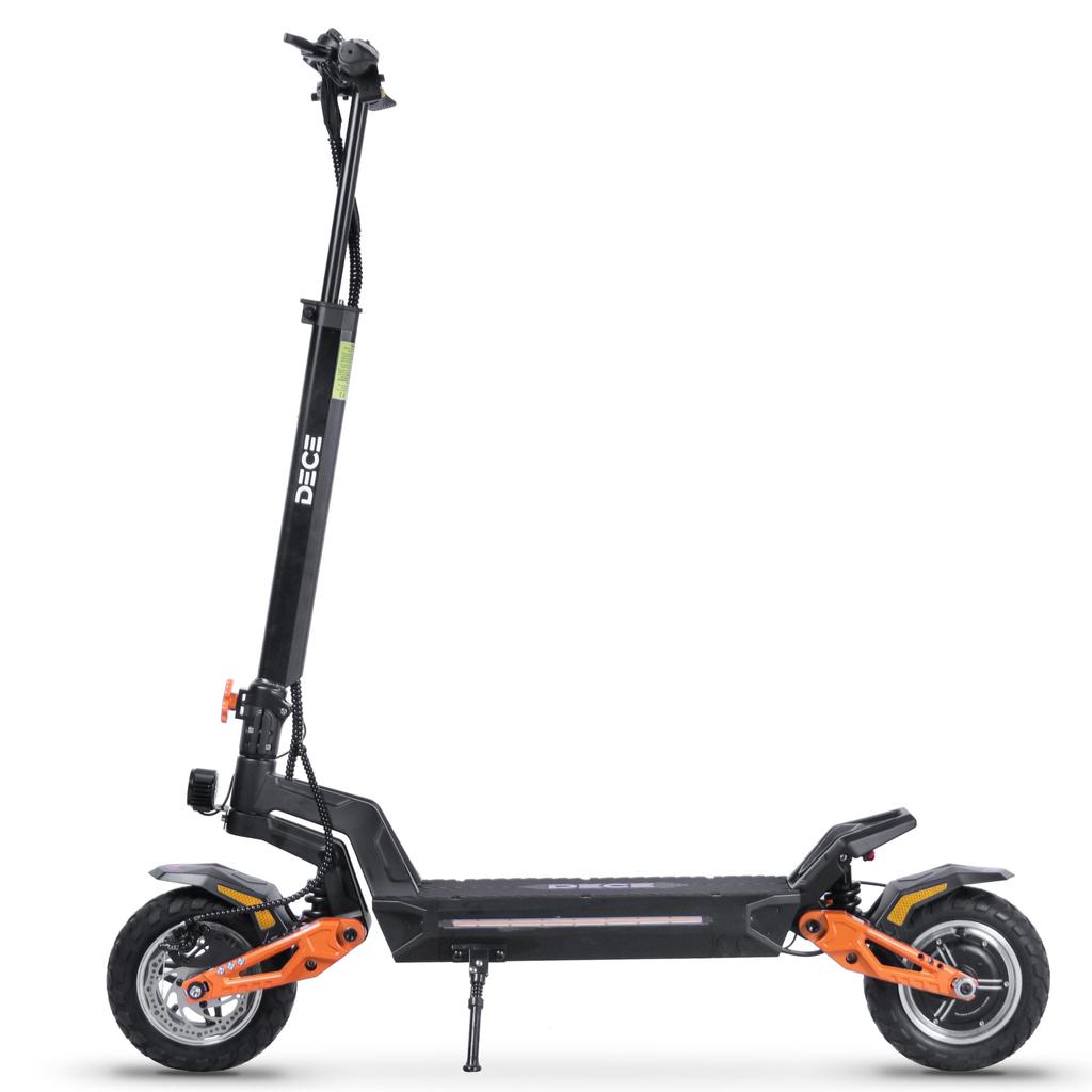 DECE DES20 48V Adult Urban Commuting Folding Electric Scooter 1200W Motor 48V13A Battery 10 Inch Off-Road Tires OutDoor EScooter