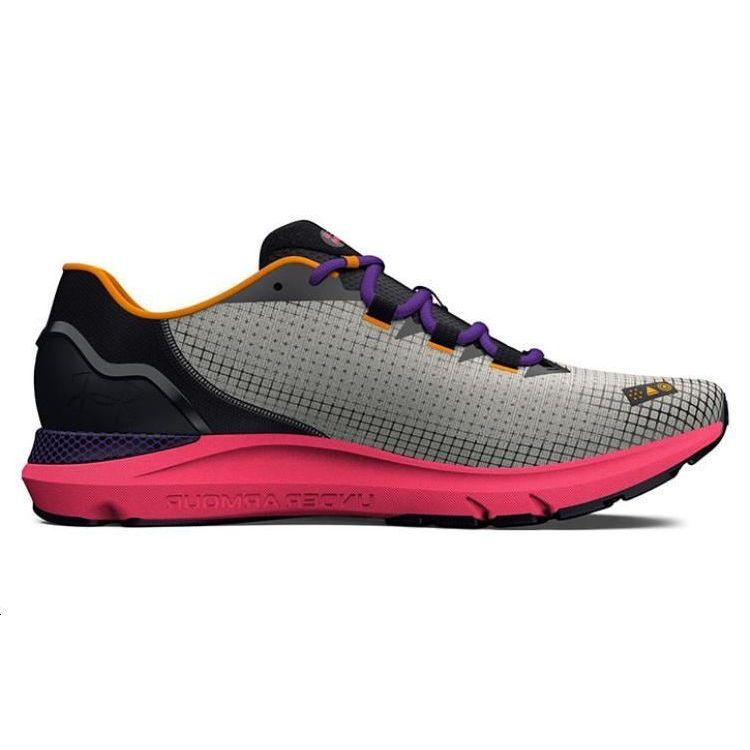 Under Armour Кроссовки для бега HOVR Sonic 6 Storm Белый Глиняный Розовый Шокирующий Фиолетовый Оранжевый Мужские 3026548-300