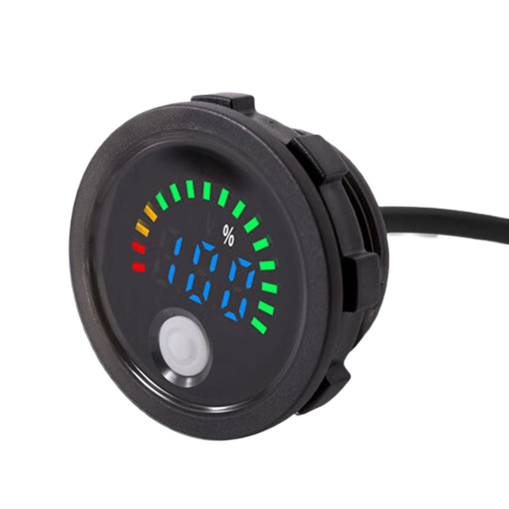 Digital Voltmeters High Visibility Display Waterproof Design For Car Truck Boats Battery Testing Industrial Applications