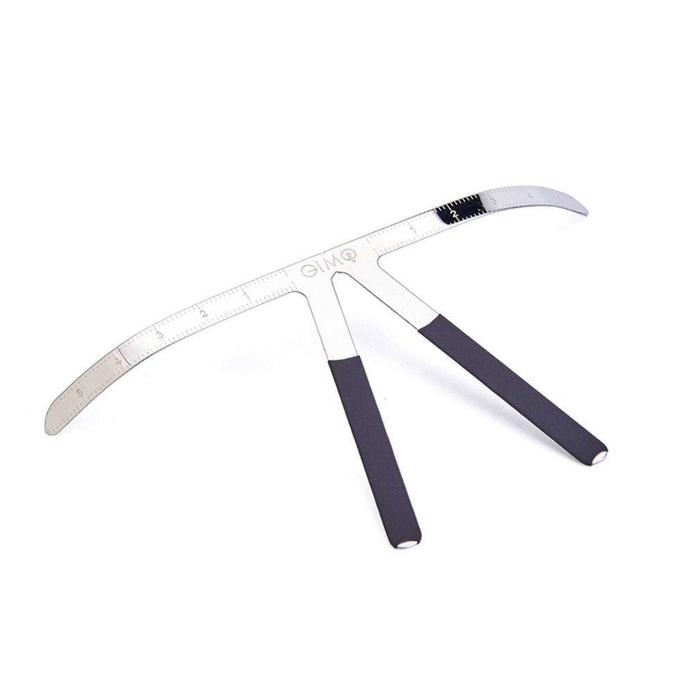 3D Микроблейдинг Трафарет для бровей Многоразовый Балансировочный Шаблон Форматор Линейка для татуажа бровей Косметический