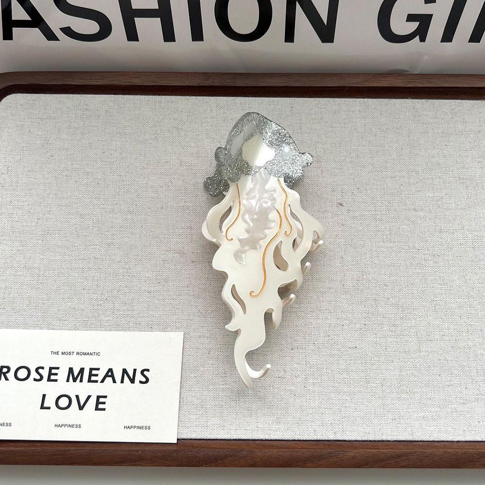 Китовый ацетат животное волос коготь уксусная кислота большая акула заколка креативный морской зверь заколка для волос девушка