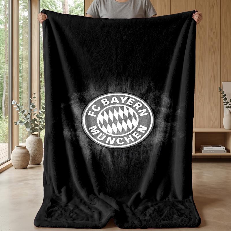 Bayern Munich Theme blanket Soft Flannel Fleece Blanket Warm Lightweight Throw Blanket for Home Sofa Bed