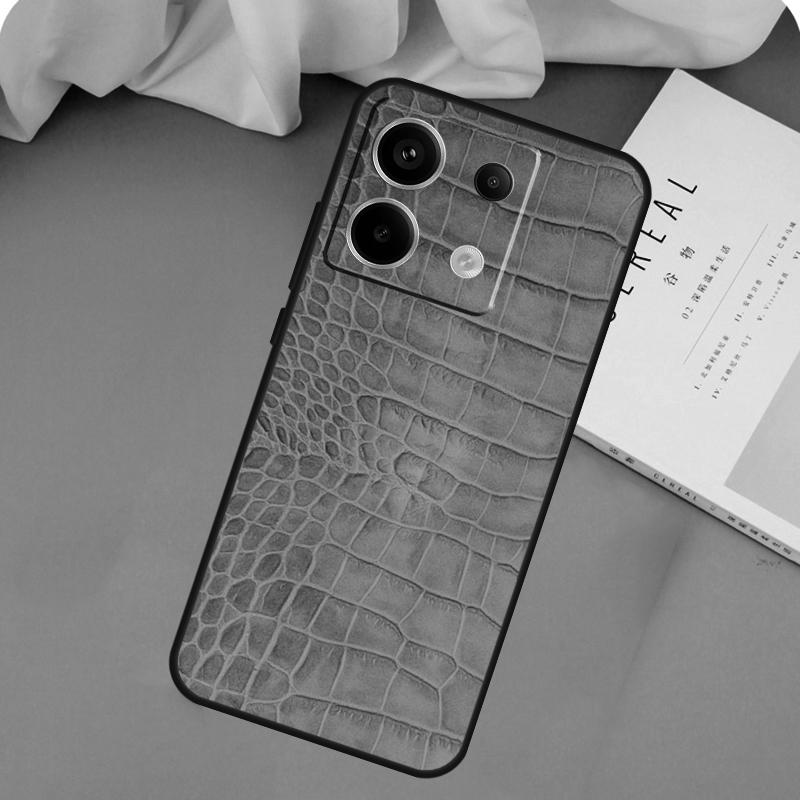 Чехол с принтом под крокодила для Xiaomi Redmi Note 14 13 12 11 10 9 Pro 11S 12S Redmi 14C 10C 12C 13C 15C 15