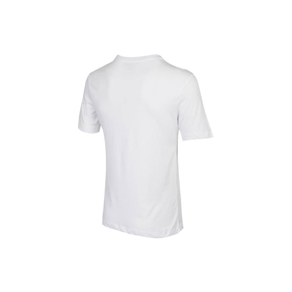 Nike Футболки Мужские Белые С Круглым Вырезом Умеренный Прямой Крой DJ1565-100