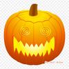 Jack O Lantern Flash Bubbles Iron On Heat Transfer Printing Vinyl Patches Sticker for Clothes DIY Appliques Washable Patches