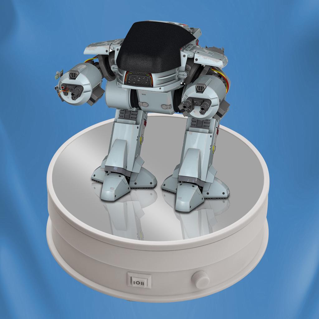 Andoer 6-inch Mirror Display Turntable Stand Motorized 360 Degrees Rotating 17-30S/R Stepless Adjustable