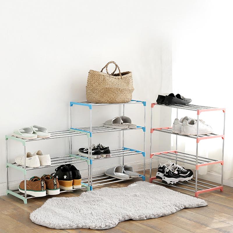 Multifunctional Stainless Steel Household Storage Footwear Frame