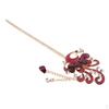 Retro Chinese Crystal Hairpin Jewelry Barrette