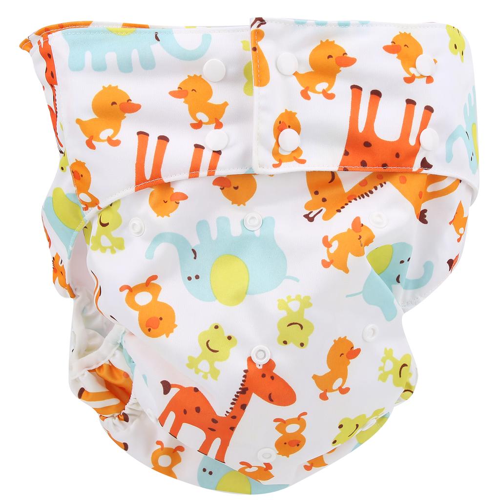Adult Cloth Diapers LeakFree Reusable Pocket Nappies for Elderly Disabled Incontinence People(A52 )