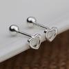 [Aslit] Silver 925 Heart Fashion Earring Piercing Earrings