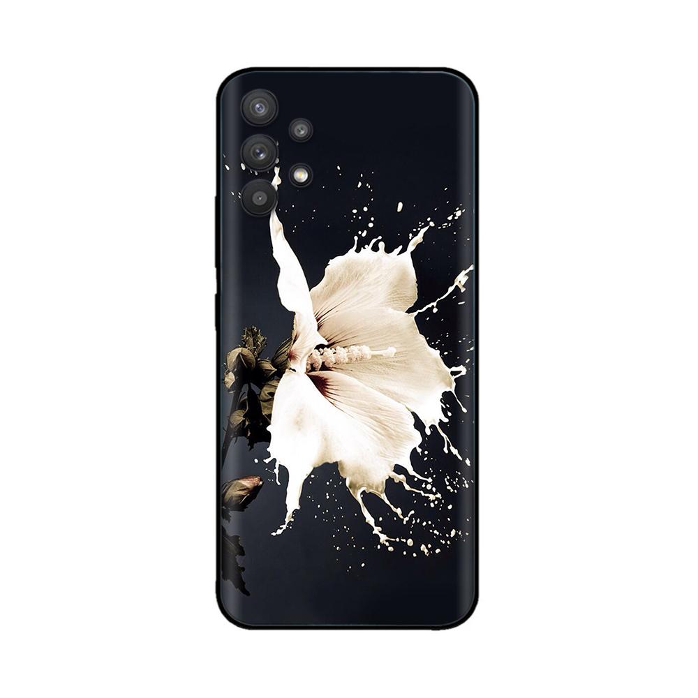 Чехол для Samsung A32 Мягкий черный силиконовый задний чехол для телефона для Samsung Galaxy A32 4G A325 A 32 5G A326 Чехол Fundas Coque Бампер