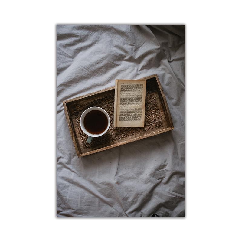 Плакаты с кофе, кухонная декоративная живопись, скандинавский декор для кафе, картины для столовой, настенные художественные принты на холсте, Cuadro, без рамки