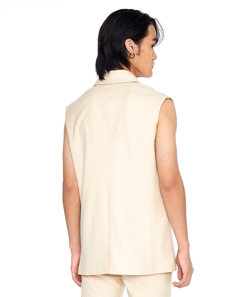 Eponym Classic Sleeveless Suit Jacket_Ivory