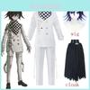 Оригинальный костюм для косплея Danganronpa V3 Ouma Kokichi Полный комплект школьной формы