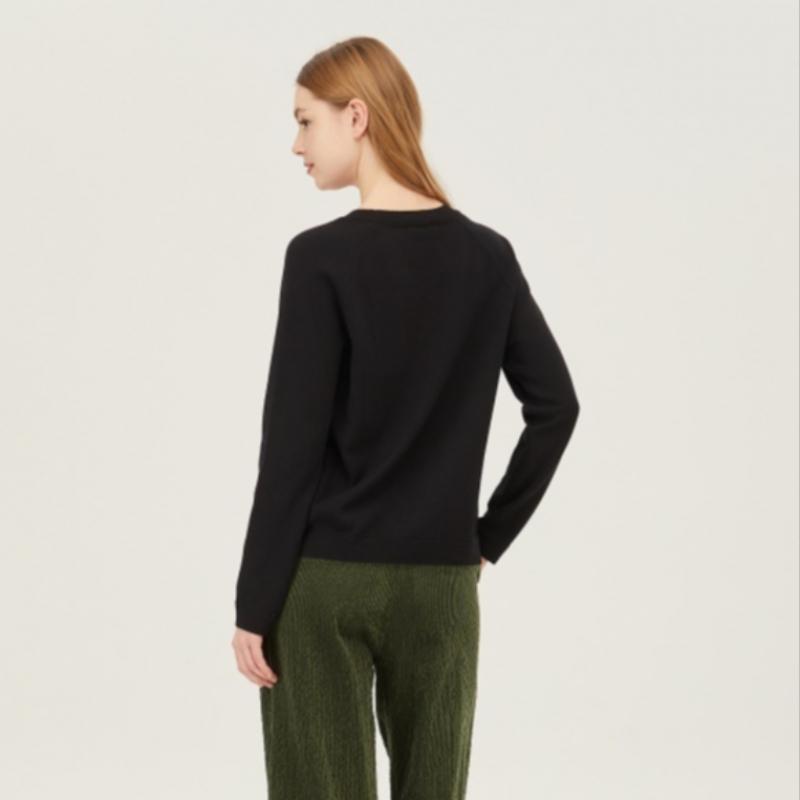 Benetton Вязаный свитер с вышитыми цветами Bakp18411