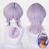 Загадочный фиолетовый парик Аниме Saja Boys Загадочный Косплей Костюм Реквизит Вечеринка Косплей Реквизит Термостойкие Синтетические Волосы