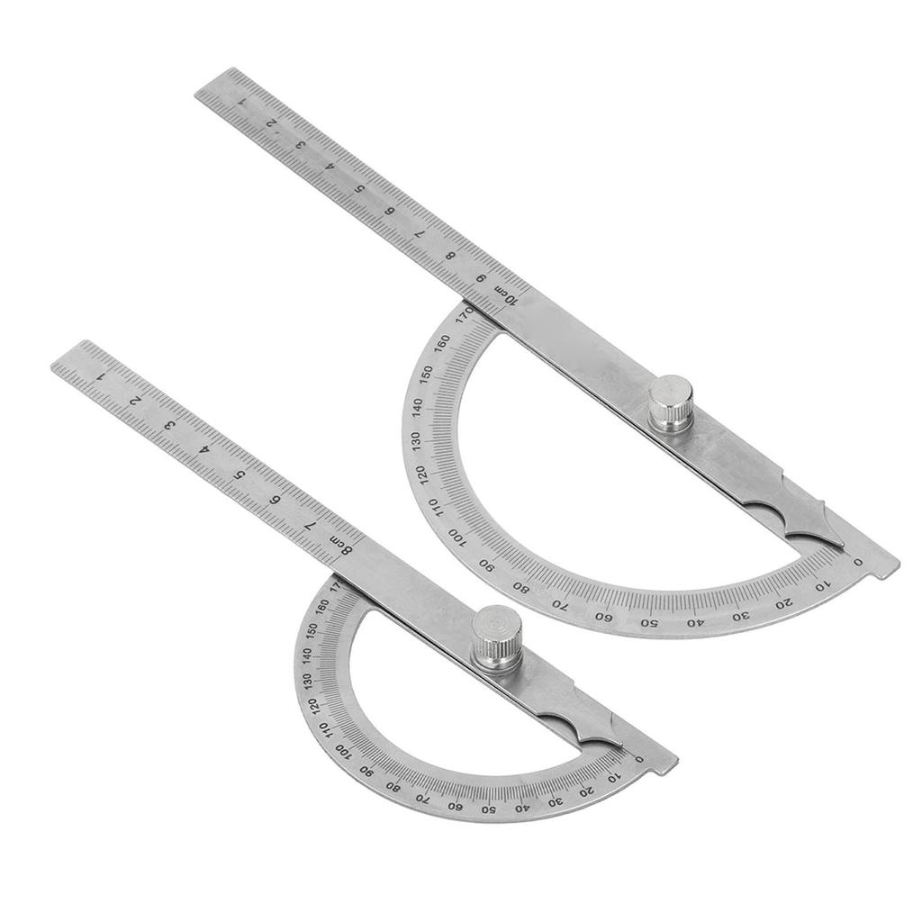 Транспортир из нержавеющей стали, высокоточный многофункциональный угломер на 180°, угломер, искатель