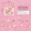 20 Sheets Dreamy Gold Foil Bubble Shadow Stickers Shiny Metallic Effect Self-Adhesive For Journal Scrapbook DIY Deco