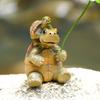 Miniature Sea Turtle Figurines Tortoise Statue Animal Landscape Decor Resin Fairy Garden Landscape Animal Tortoise For Offices