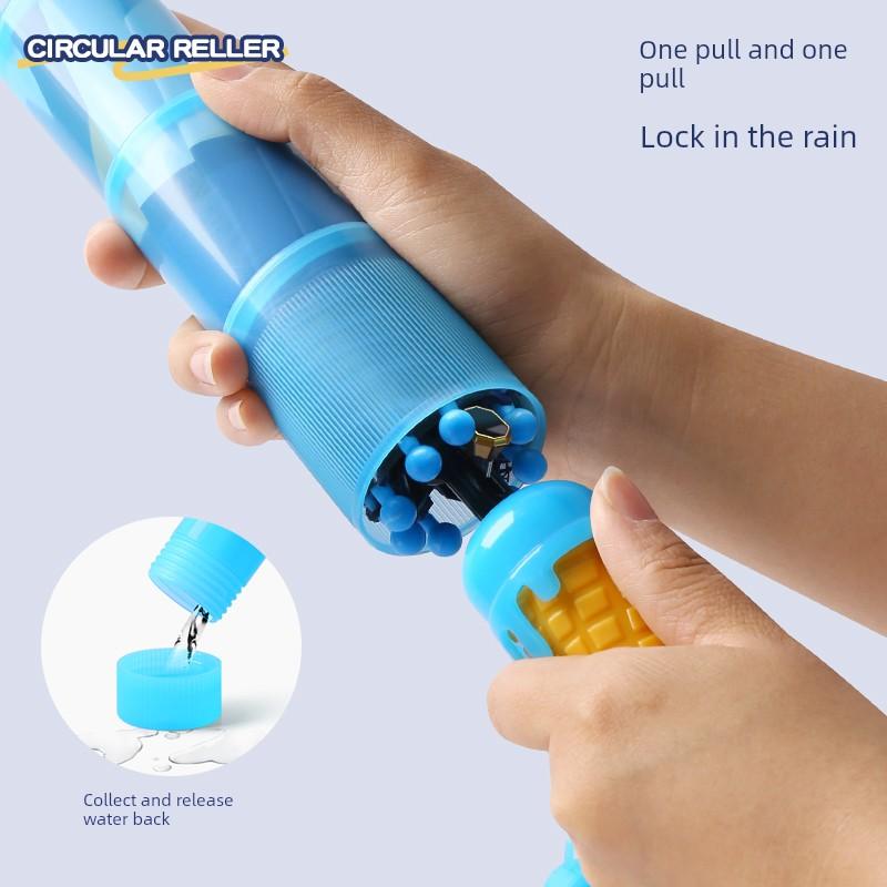 Children's Umbrella for Boys, Dual-Use for Sun and Rain, Construction Vehicle Design, Suitable for Elementary School Girls and Kindergarten, Special
