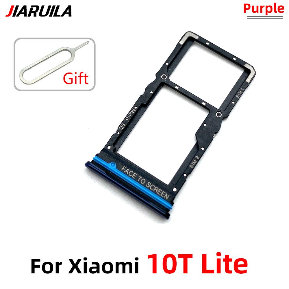 НОВЫЙ Проверенный Держатель Адаптер Лоток для SIM-карты Аксессуары Для Xiaomi Mi 10 10T Pro Lite Mi Note 10 / CC9 Pro+ Скрепка