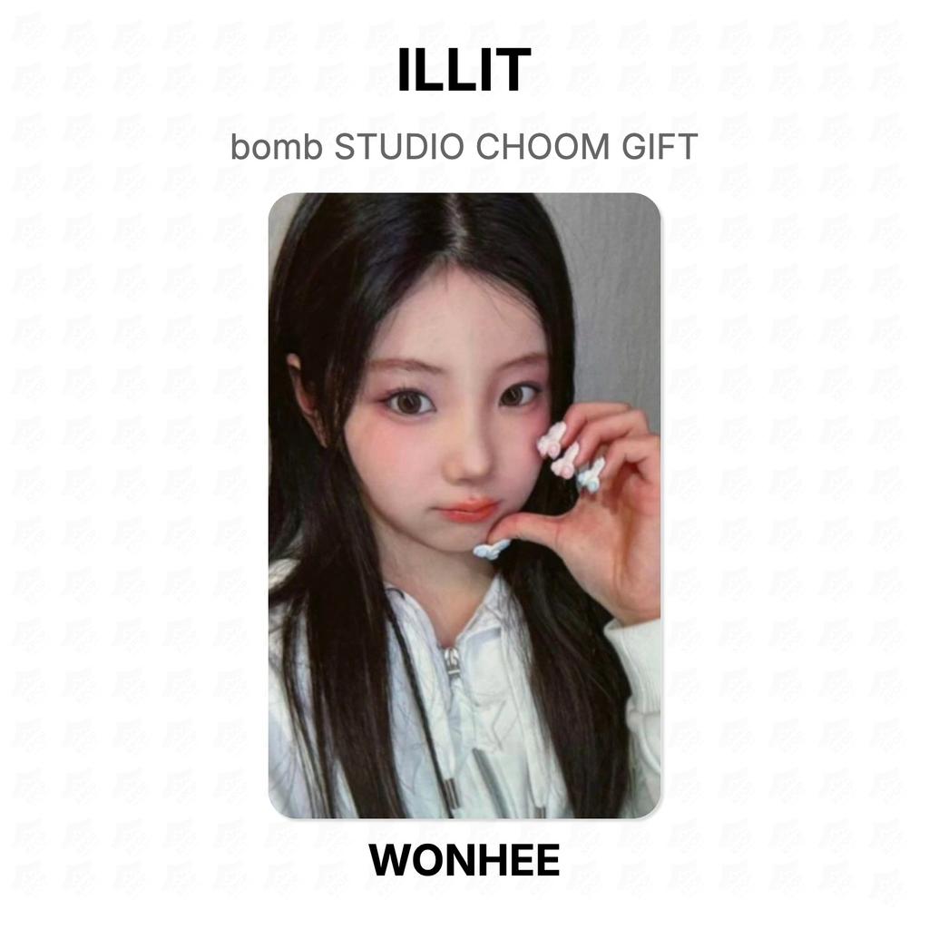 ILLIT Bomb STUDIO CHOOM ПОДАРОК Официальная фотокарточка