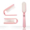 Portable Folding Massage Comb Soft Tooth Anti Static Hair Brush Professional Hairdressing Comb Travel Portable Detangling Comb