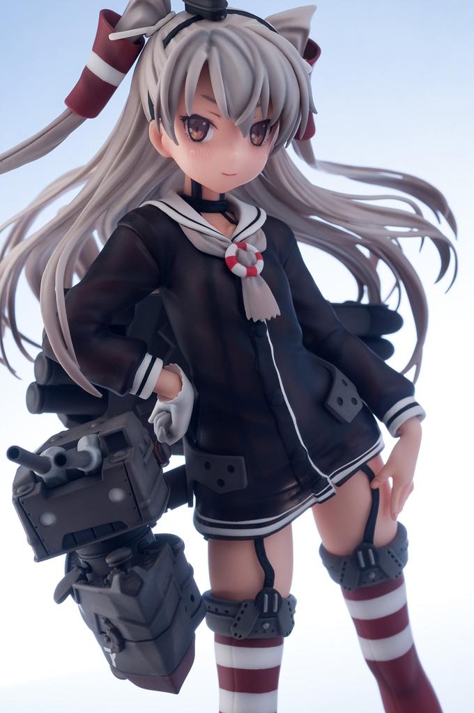 Забавные Рыцари Kantai Collection Амацукадзэ Масштаб ПВХ Раскрашенная Готовая Фигурка -KanColle- 1/7