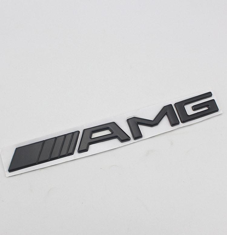 3D Металлический Логотип Эмблема Буквы AMG Значок на Багажник Автомобиля Для Mercedes Benz W204 W205 W176 W177 W212 W213 Наклейка Аксессуары AMG