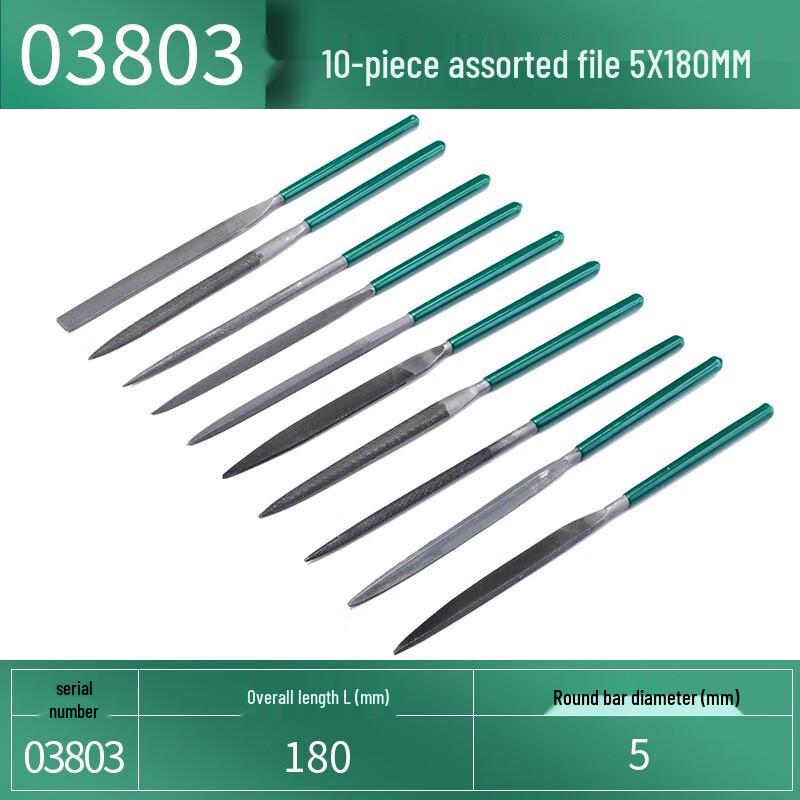 SATA 03803 Набор из 10 напильников