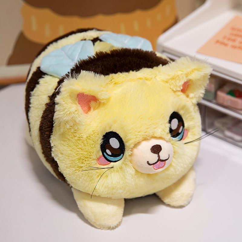 High Quality Cartoon Insect Series Plush Doll Mantis Beetle Bee Plush Toy Home Decoration Gift For Boys And Girls