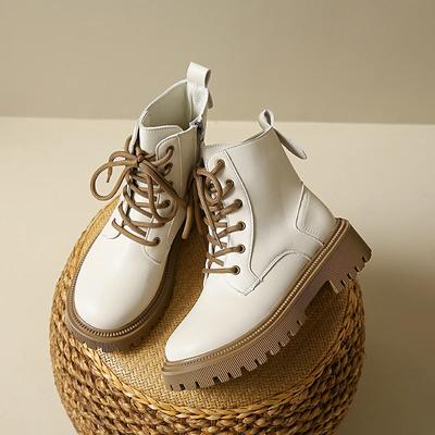 Модная осенне-зимняя обувь для женщин Новая мода Самые продаваемые женские ботинки Британский стиль Повседневные и удобные туфли на платформе для дам