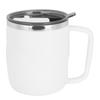 400ml Coffee Mug Stainless Steel Anti Scalding Water Cup with Lid for Home Office Wonderful