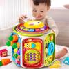 Baby Hand Drum Toy 0 1 Year Old 7 Baby 8 Months 3 9 6 Music Early Education Hexahedron Pat Drum