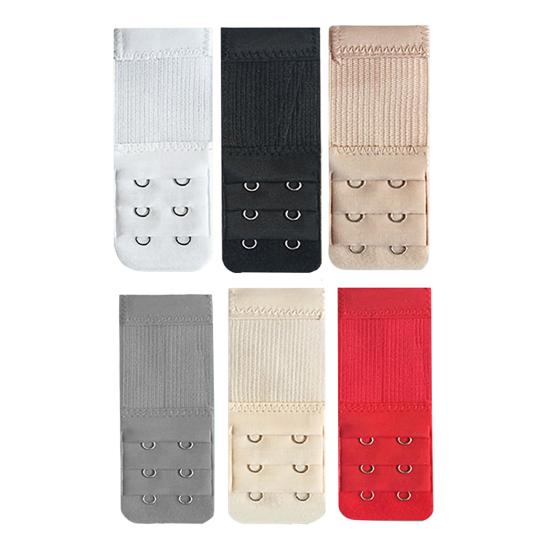 Women's Bra Extender 2 Hook/3 Hook/4 Hook/5 Hook Soft Stretchy Bra Strap Extender Elastic Extension Strap