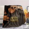 1PC Custom Name Michael Olise Patterned Flannel Blanket Suitable For All Seasons for Home Decor Warmth and Comfort Gifts Holiday Present