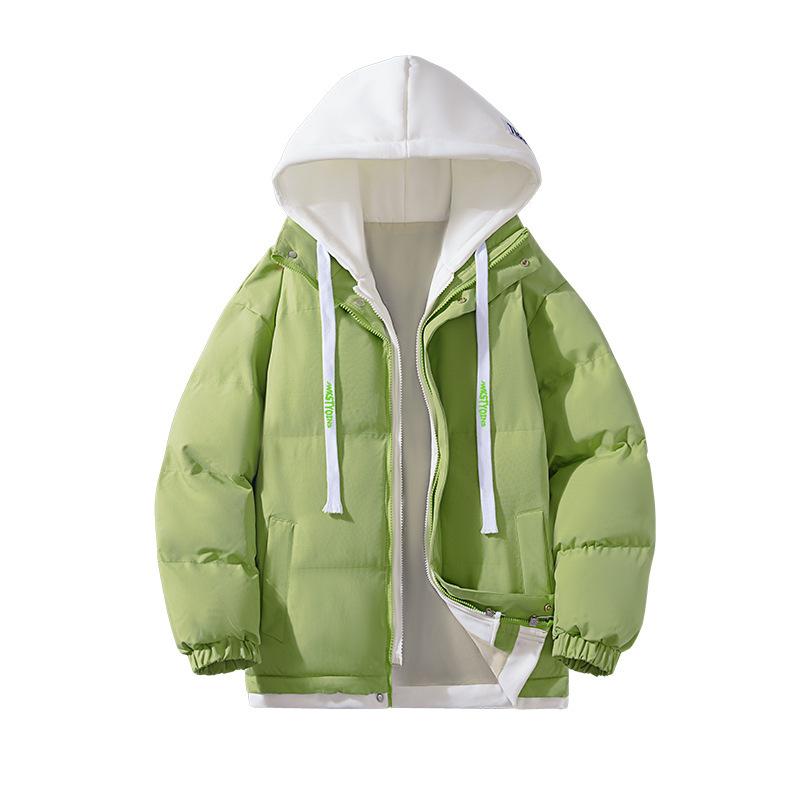 Повседневная мужская хлопковая куртка с капюшоном, ветрозащитная, зимняя, для ежедневной носки