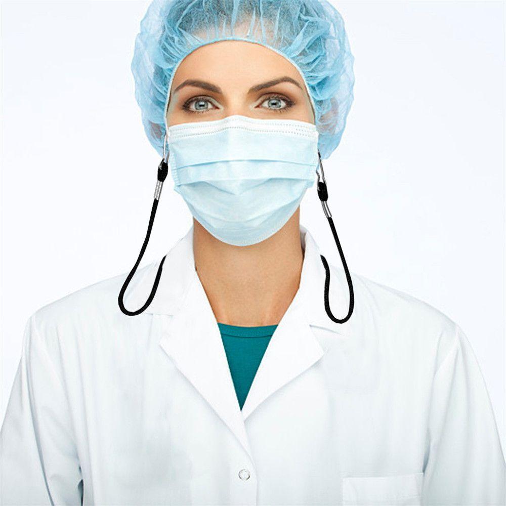 High Quality Non-slip Anti-lost With Two Clips Neck Straps Protect Ears Face Mask Lanyards